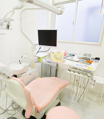 プライベート重視の個室での診療